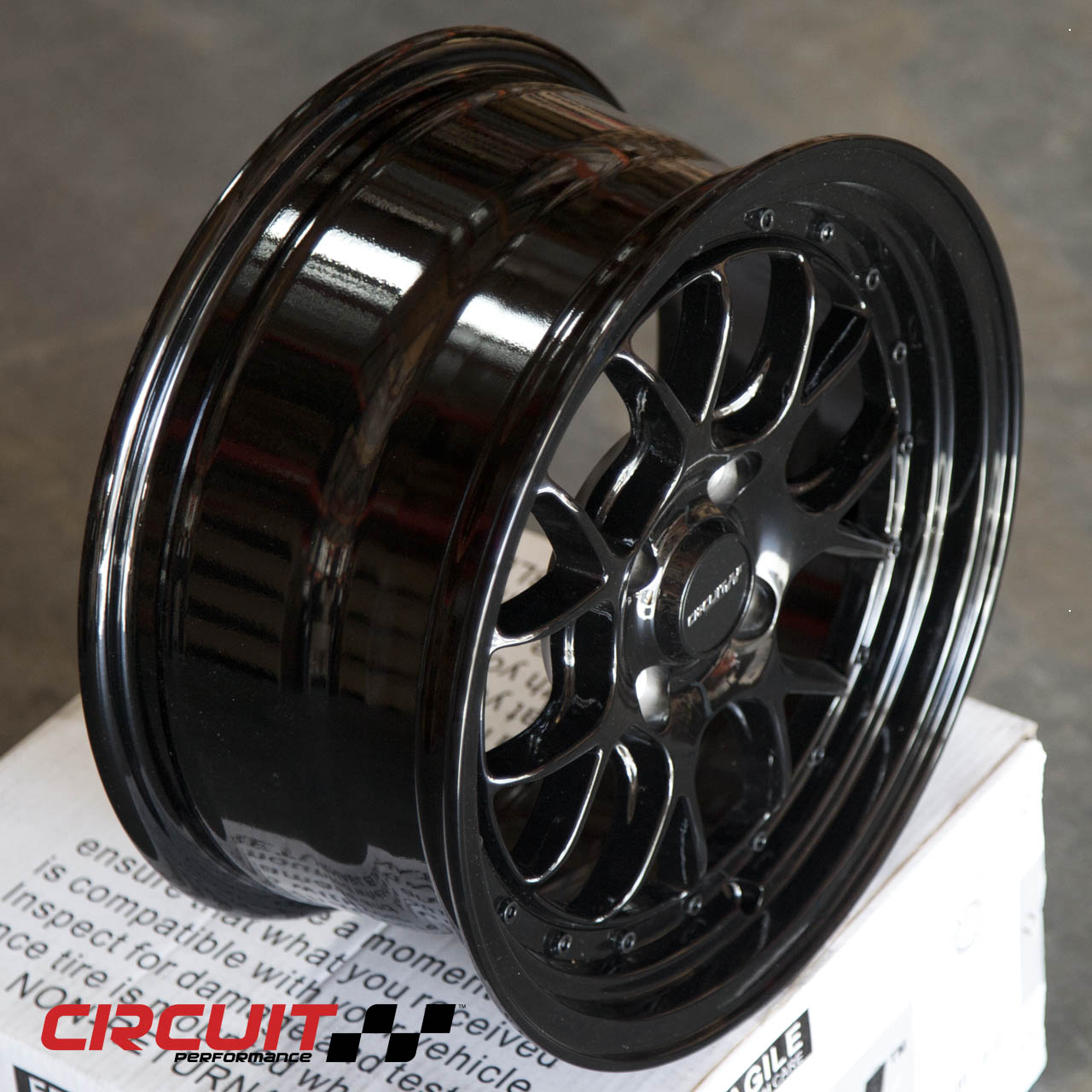 CP27 15×7 Full Gloss Black 4×100 et35 Wheel - Circuit Performance