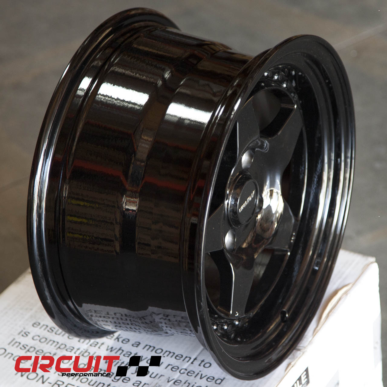 CP26 15×8 Full Gloss Black 4×100 et25 Wheel - Circuit Performance