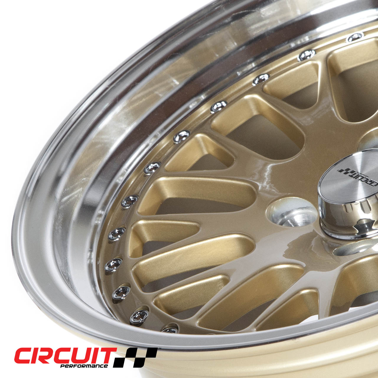 CP21 15×8 Gold 4×100 [+25mm] - Circuit Performance