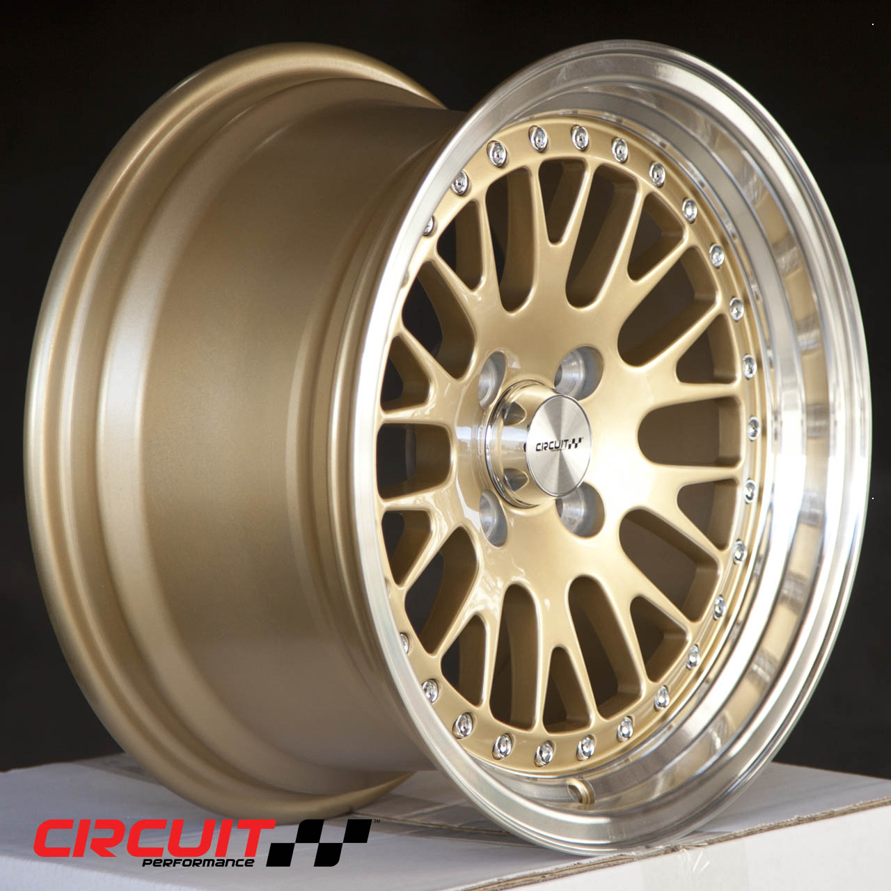 CP21 15×8 Gold 4×100 [+25mm] - Circuit Performance