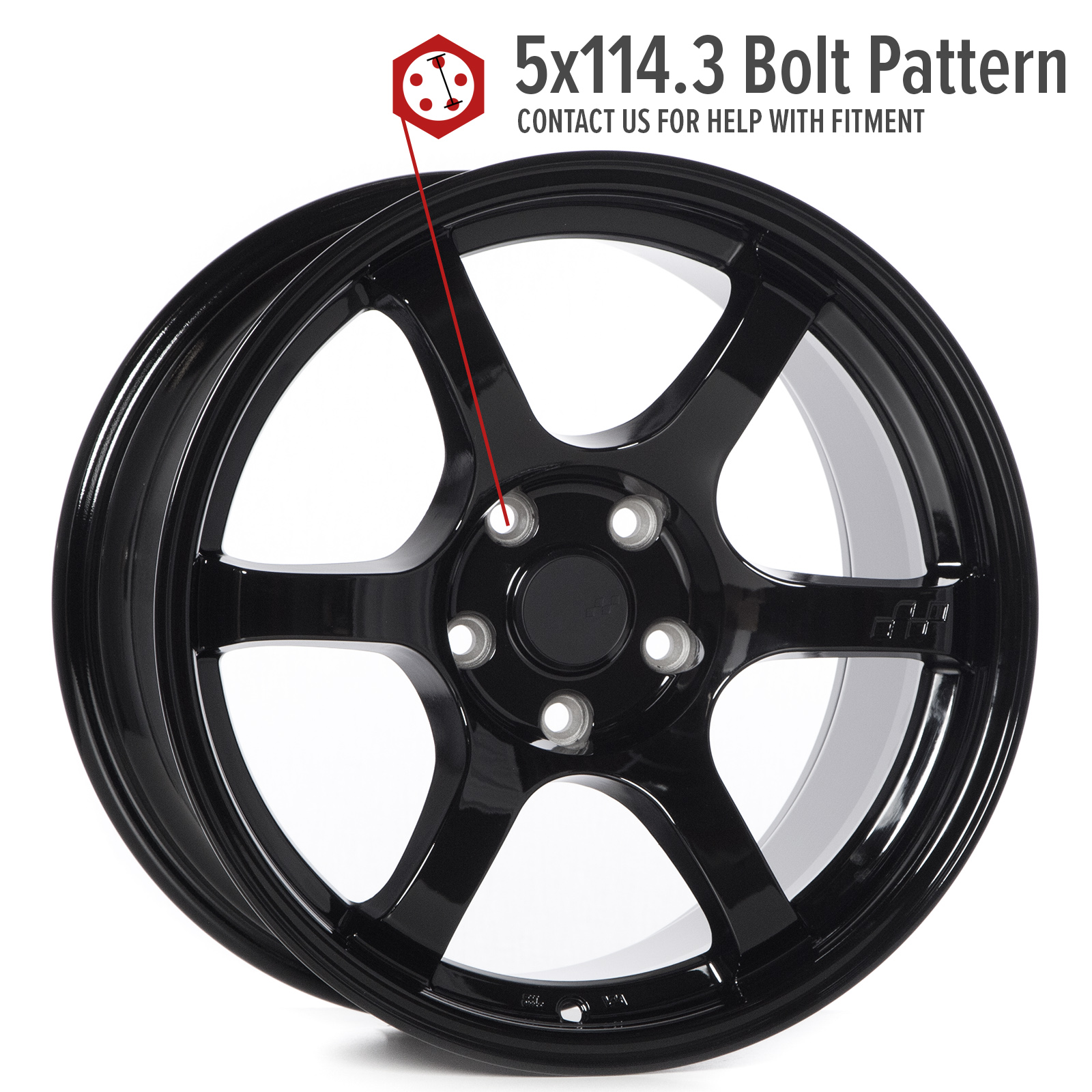 Circuit CSF1 17×9 Gloss Black 5×114.3 [+35mm] - Circuit Performance