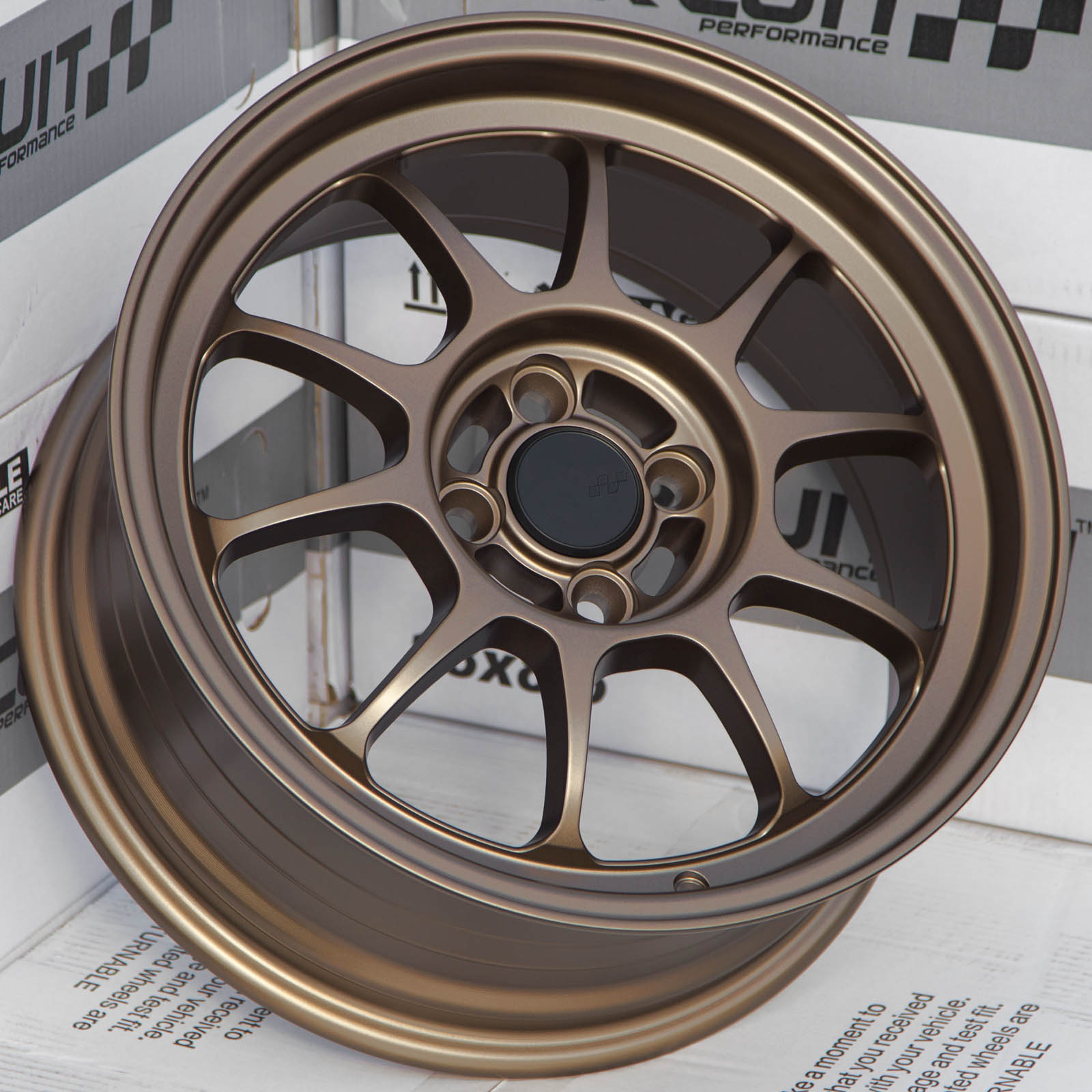 Circuit Performance CSF9 16×7 Matte Bronze 4×100 [+35mm] - Circuit