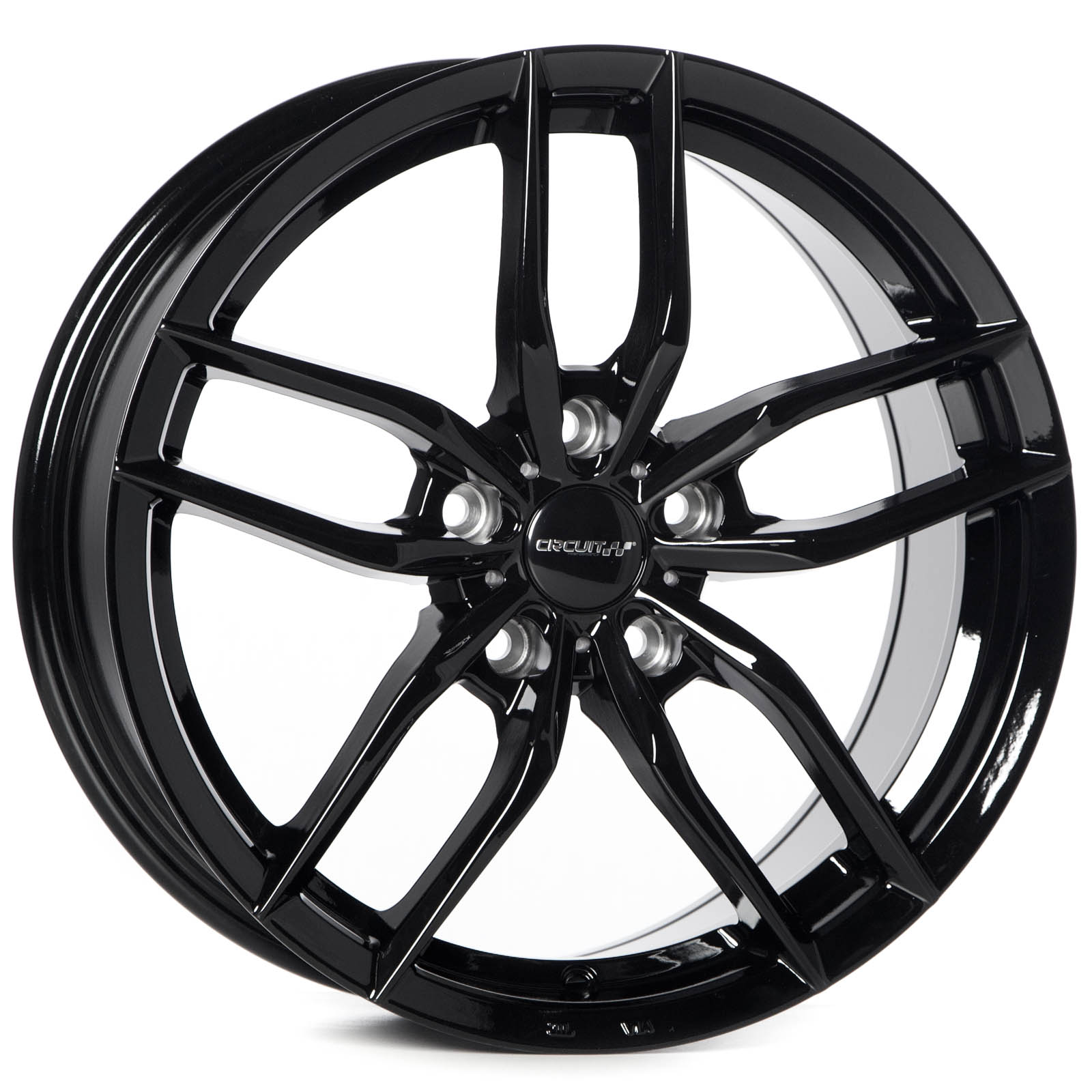 Circuit Performance CP34 17×7.5 Full Gloss Black 5×112 [+35mm