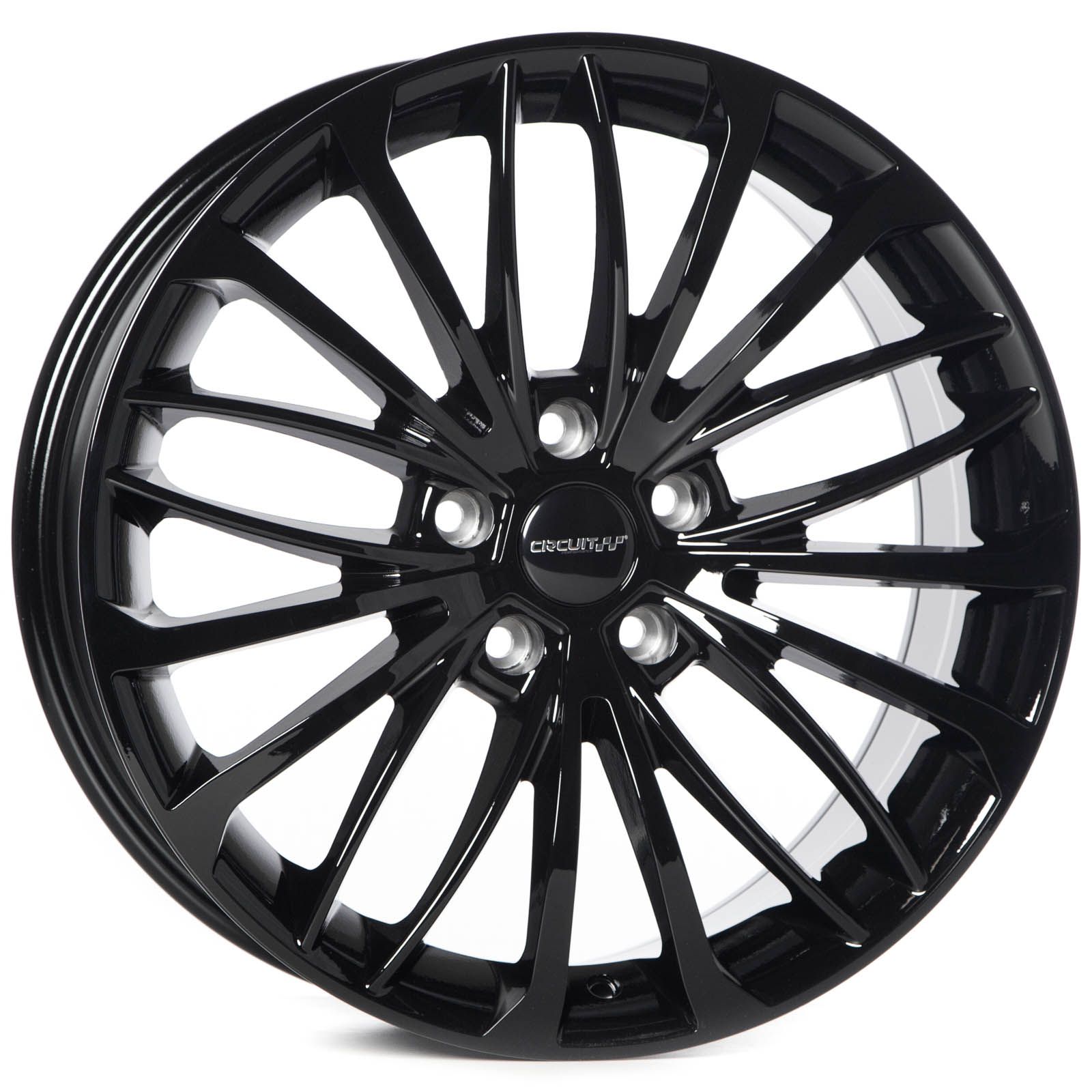 CP36 18x8 Full Gloss Black 5x114.3 [+40mm]