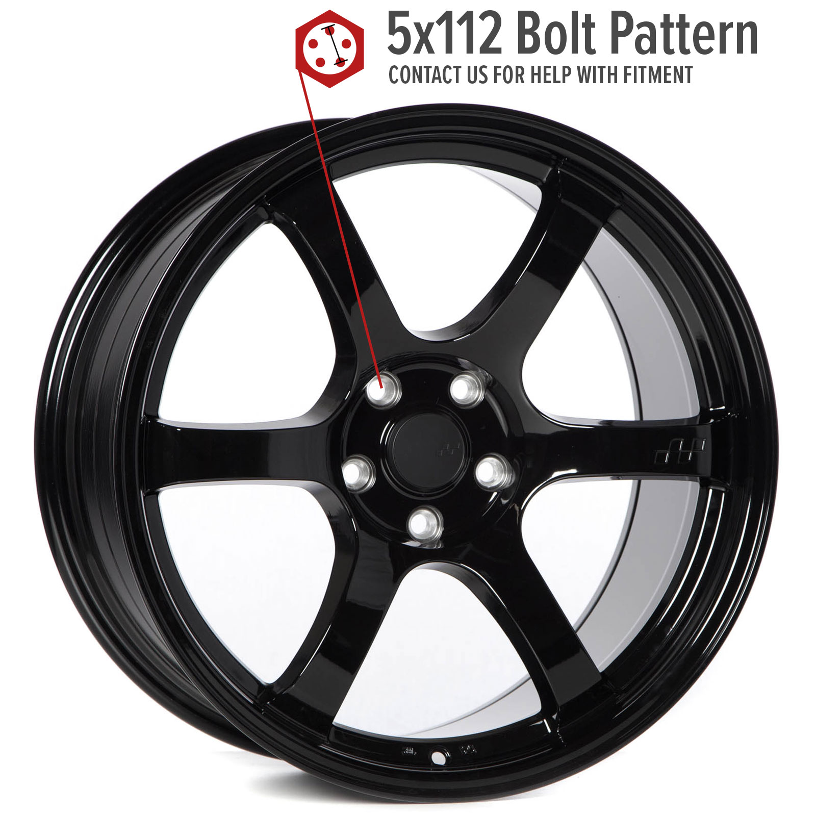 Circuit CSF1 19×9.5 Gloss Black 5×112 [+35mm] - Circuit Performance