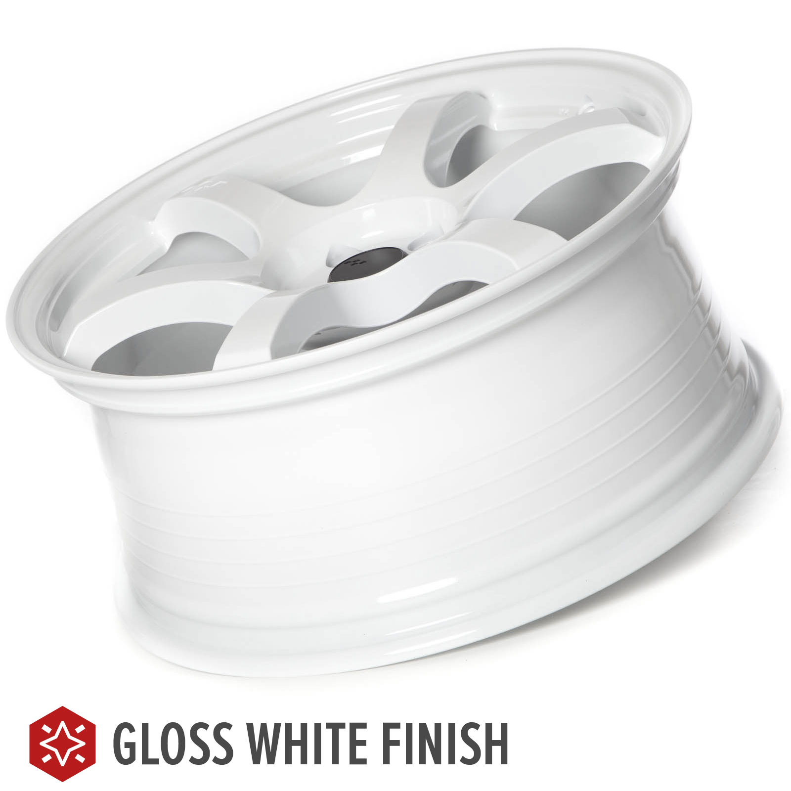 Circuit CSF1 19×8.5 Gloss White 5×114.3 [+38mm] - Circuit Performance