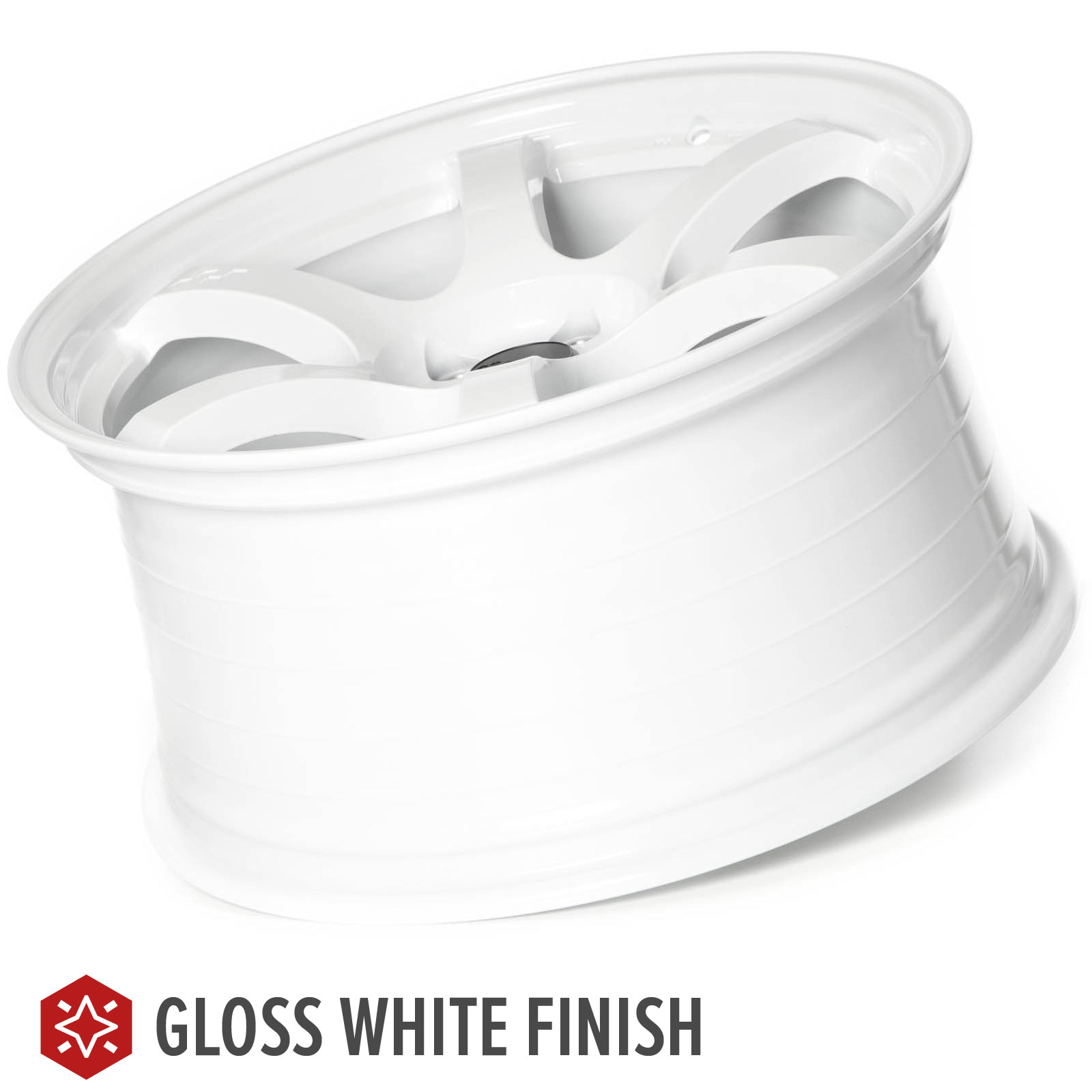 Circuit CSF1 19×9.5 Gloss White 5×114.3 [+28mm] - Circuit Performance