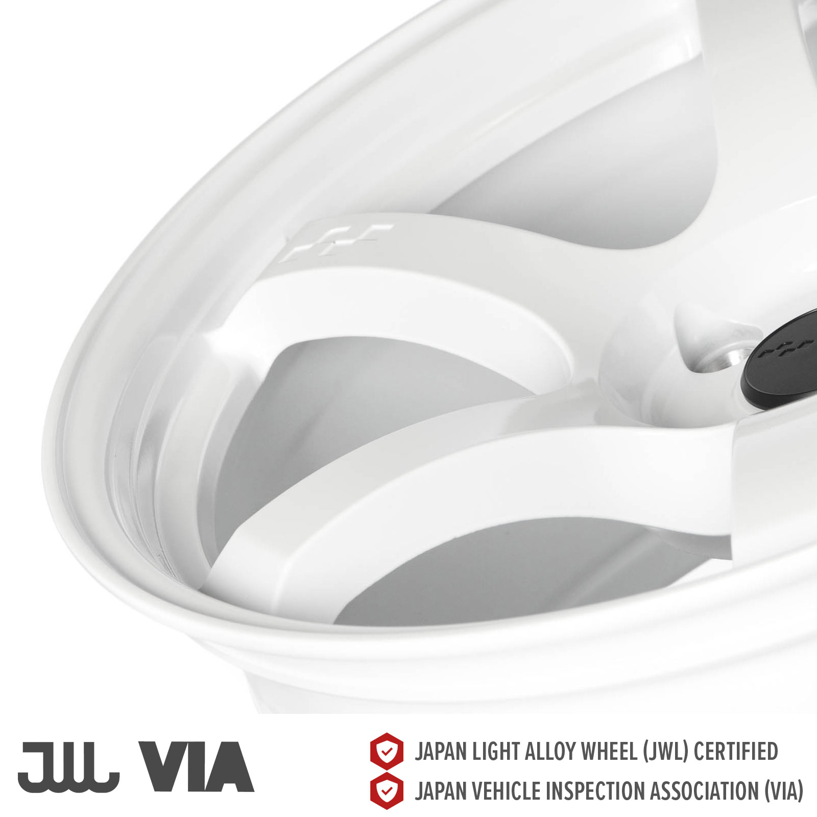 Circuit CSF1 19×9.5 Gloss White 5×114.3 [+28mm] - Circuit Performance
