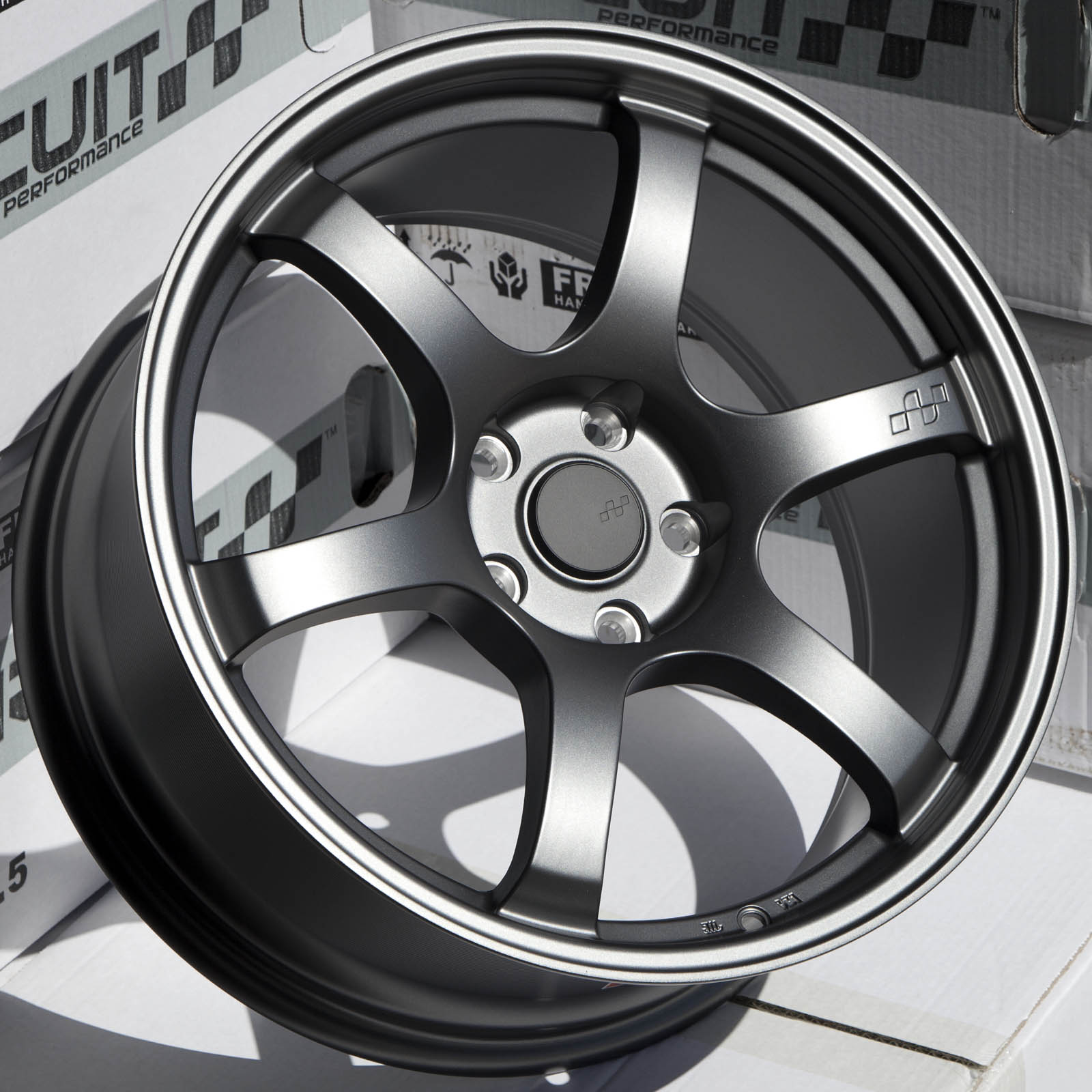 Circuit CSF1 18×8.5 Matte Gunmetal 5×100 [+35mm] - Circuit Performance