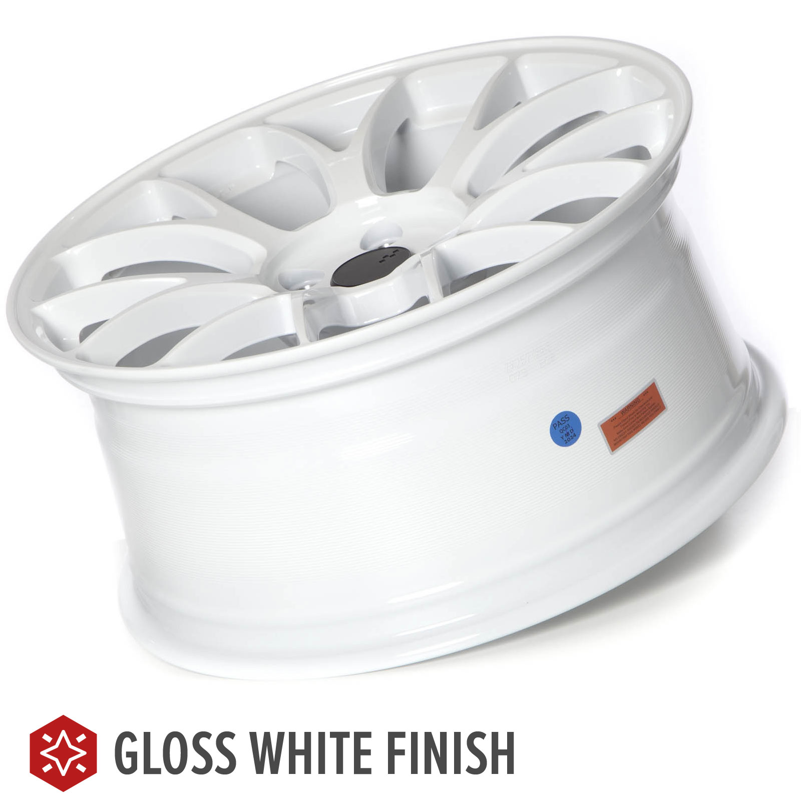 Circuit CSF2 18×8.5 Gloss White 5×100 [+35mm] - Circuit Performance