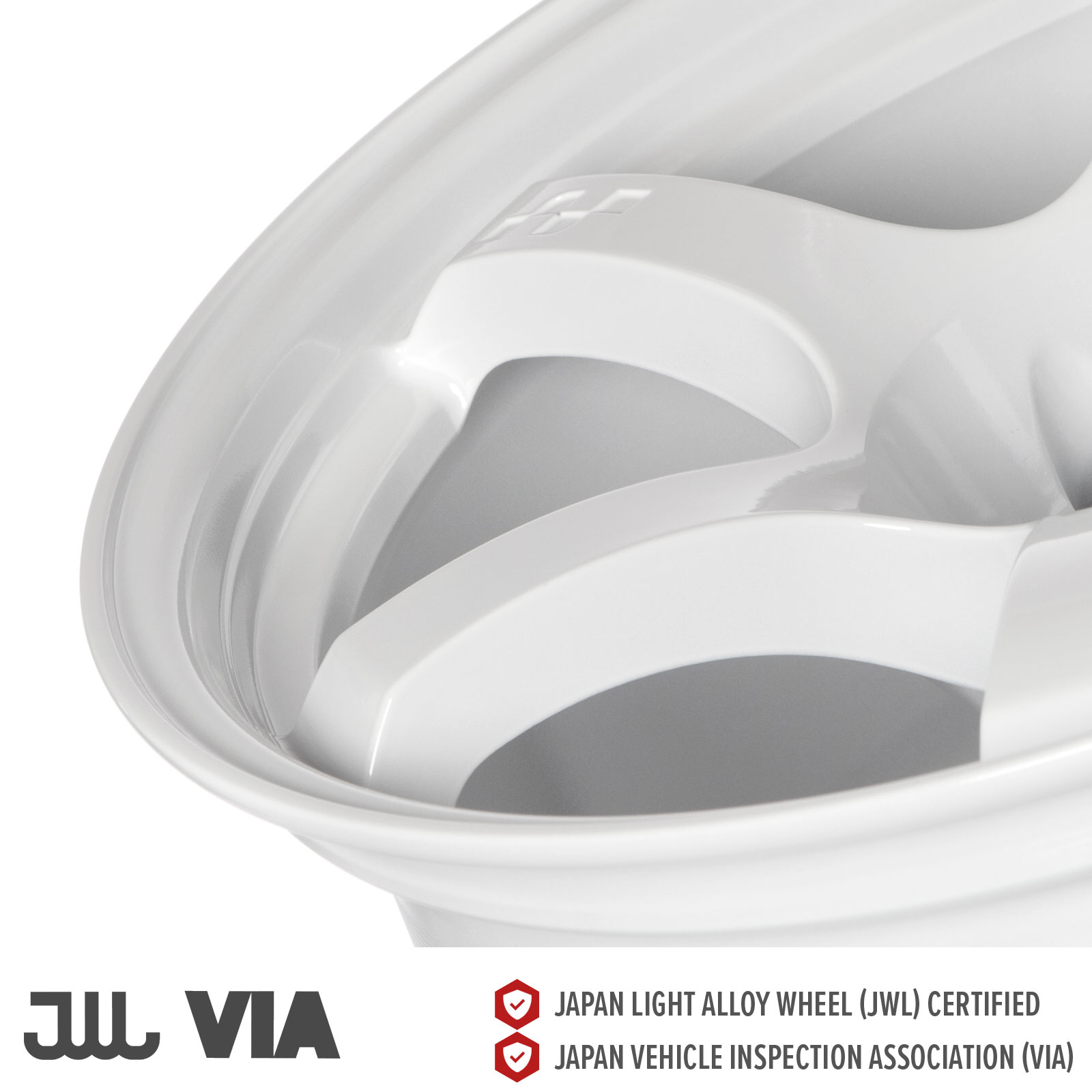 Circuit CSF1 18×9.5 Gloss White 5×114.3 [+12mm] - Circuit Performance