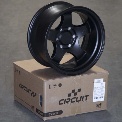 Circuit Offroad Hayford 17×9 Matte Black 6×139.7 [-38mm] (Fits